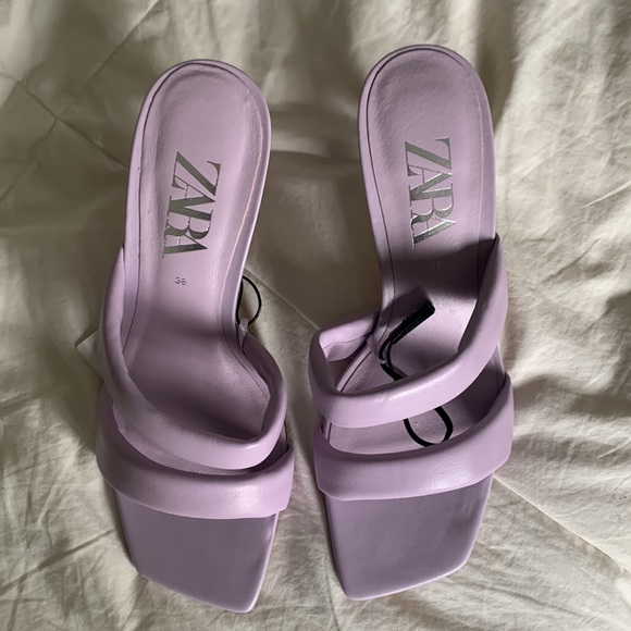 Purple Puffer Cloud Heels - Picture 5 of 6